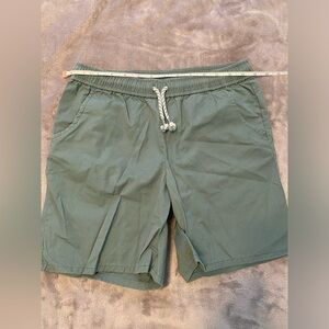 Cat & Jack Green Elastic Waist Shorts